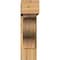 Ekena Millwork Funston Block Rough Sawn Bracket w/ Offset Brace, Western Red Cedar, 8"W x 28"D x 28"H BKT0806X28X28FST05RWR - alternate 3